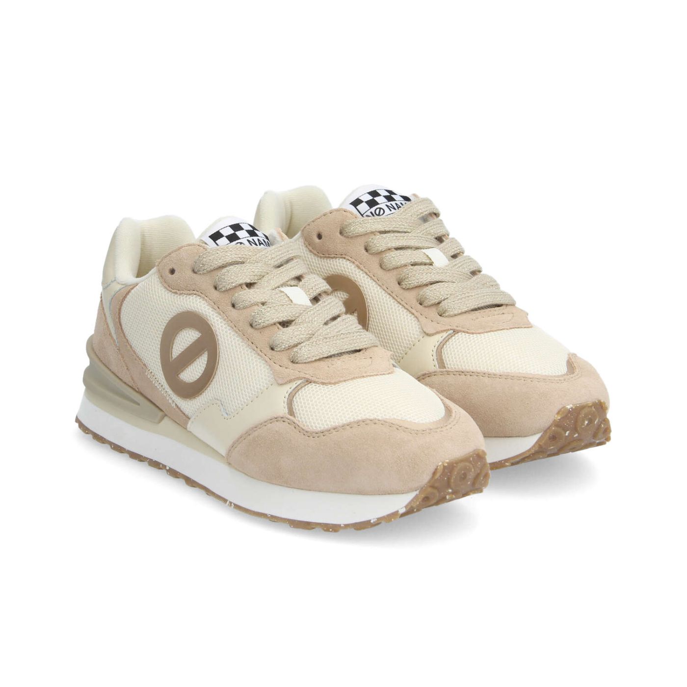 TOVA RUNNER W - SUEDE/MESH/NAPP - BEIGE/BLANC CASSE